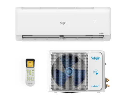 Ar Condicionado Split Hw Elgin Eco Inverter II 9000 Btus R-32 Frio 220V Monofásico 45HJFI09C2WB