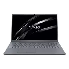 Notebook VAIO FE15 Ryzen 5 5500u - 8GB - Linux Full HD - Prata Titânio | Loja VAIO