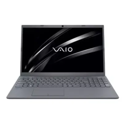 Notebook VAIO FE15 Ryzen 5 5500u - 8GB - Linux Full HD - Prata Titânio | Loja VAIO