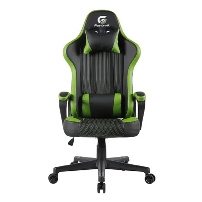 Foto do produto Cadeira Gamer Fortrek Vickers Preta/Verde