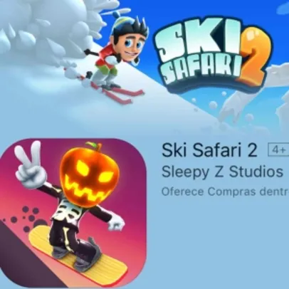 [AppStore/Itunes] Ski Safari 2 p/ Iphone e Ipad - GRÁTIS
