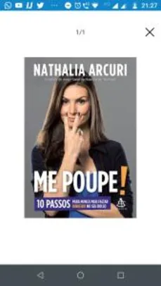 Livro - Me Poupe!, por Nathalia Arcuri - R$12,99