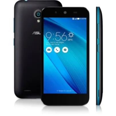Smartphone Asus Live Preto e Azul Dual Chip Android 5  por R$ 599
