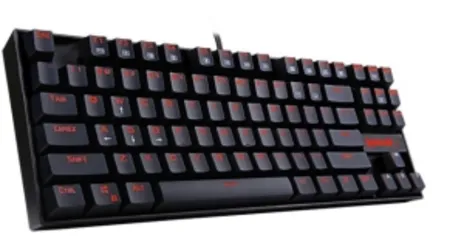 Teclado Mecânico Gamer Redragon Kumara Com LED K552 por R$ 230