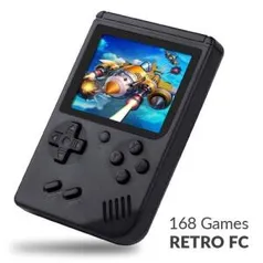 Mini Video Game Portátil 168 Jogos - R$ 40,99