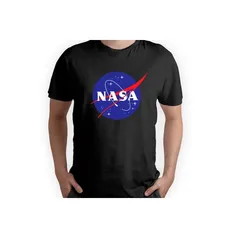 (APP) Camiseta Nasa Masculina Novidade  100% Algodão