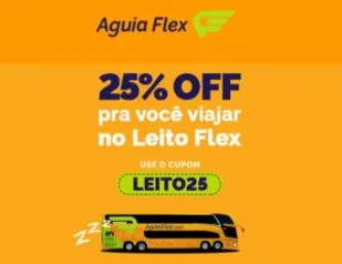 [Aguia Flex] Cupom | 25% OFF | Poltrona Leito