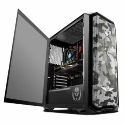 Computador Pichau Gamer, i5-9400F, Radeon RX 590 8GB PowerColor, 8GB DDR4, HD 1TB, 600W, Gadit X Arctic Skip