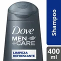 Shampoo Dove Men Limpeza Refrescante 400ml