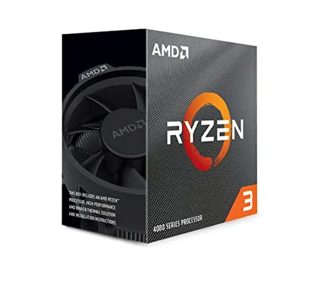 PROCESSADOR AMD RYZEN 3 4100 3.8GHz (TURBO 4.0GHz) 4MB CACHE AM4 100-100000510BOX