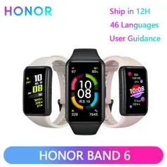 [Primeira Compra] Smartband Huawei Honor Band 6 - Versão Chinesa | R$159