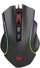 Mouse Gamer Griffin com LED RGB M607, Redragon, Mouses, Preto