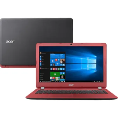 Notebook Acer ES1-572-53GN Intel Core i5 4GB 1TB Tela 15.6"  - Vermelho por R$ 1710