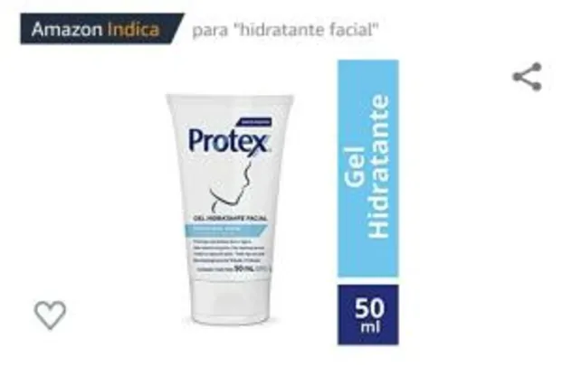 [PRIME] Gel Hidratante Facial Protex Hidratação Diária 50ml | R$23