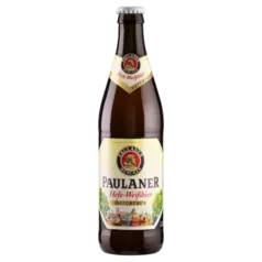 Cerveja Hefe-Weissbier Naturtrüb Paulaner Garrafa 500ml