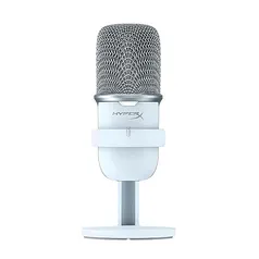 HyperX SoloCast USB WHT Microphone, Modelo: 519T2AA