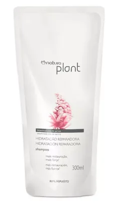 [1ª Compra/Progressivo] Refil Shampoo Hidratação Reparadora Plant - 300ml