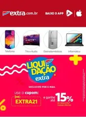 Até 15% OFF em itens selecionados