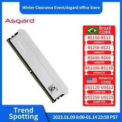 Memória Ram Ddr5 5200MHz Asgard 8GBx2