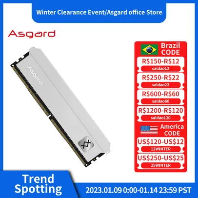 Memória Ram Ddr5 5200MHz Asgard 8GBx2