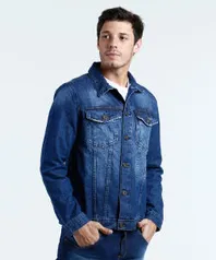 Jaqueta Masculina Jeans Bolsos - R$60