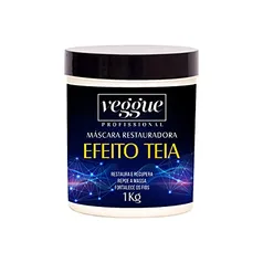 Máscara Reconstrução Capilar Efeito Teia Veggue Profissional 1kg