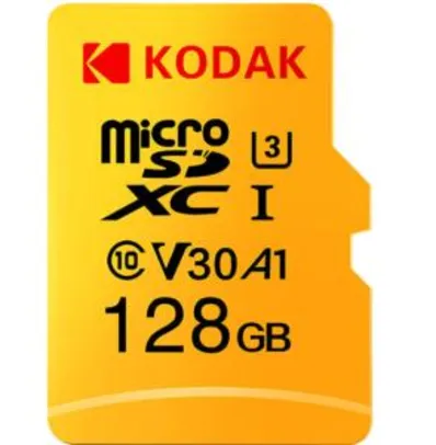 Cartão De Memória Kodak Micro SD 128GB | R$67
