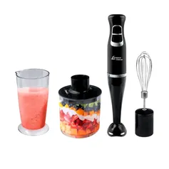 Mixer Lenoxx 3 em 1 Preto 600W - PMX 403 2 Velocidades R$80