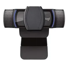 Webcam Full HD Logitech C920s com Microfone e Proteção de Privacidade para Gravações em 1080p Widescreen R$490