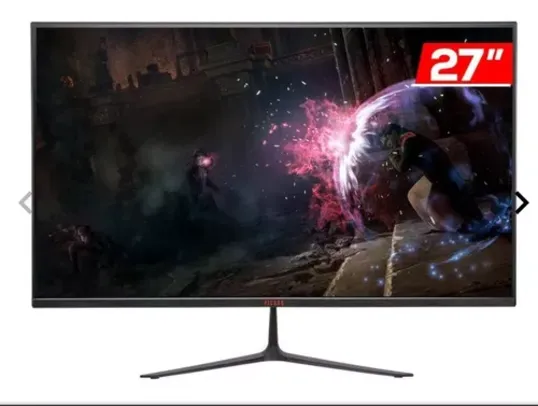 Monitor Gamer Pichau Athen V2L 27, 27 Pol., IPS, FHD, 1ms, 75Hz, FreeSync, VGA/HDMI, PG-ATHV2L27-BL01