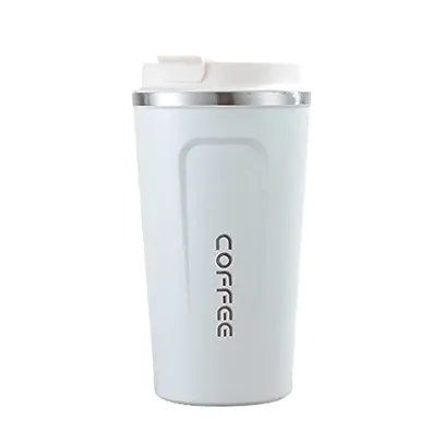 Copo Térmico Para Viagem Com Antivazamento Para Café/Chá/Cerveja 510ml (Branco)