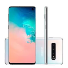 Smartphone Samsung Galaxy S10 Branco 128GB | R$2975