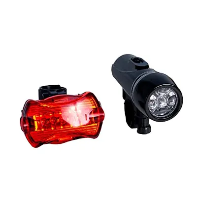 Kit Farol E Lanterna Para Bike