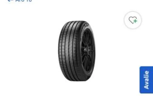 Pneu Aro 16 205/55R16 Pirelli Cinturato P7 | R$320