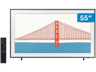 [MagaluPay] Smart TV 55” 4K QLED Samsung The Frame 55LS03A - VA 120Hz