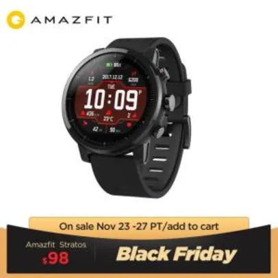 Smartwatch Xiaomi Amazfit Stratos | R$ 400