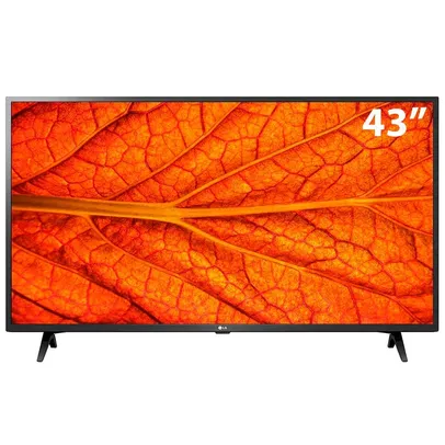 Smart TV 43 LG Full HD 43LM6370 WiFi, Bluetooth, HDR, ThinQAI compatível com Inteligência Artificial