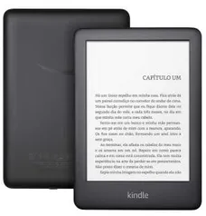 Kindle 10a. geração com iluminação embutida – Cor Preta ou Branca - R$284