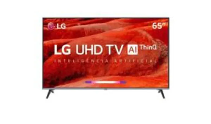 (AME R$ 3039) Smart TV Led 65" LG 65UM7520PSB | R$ 3.799