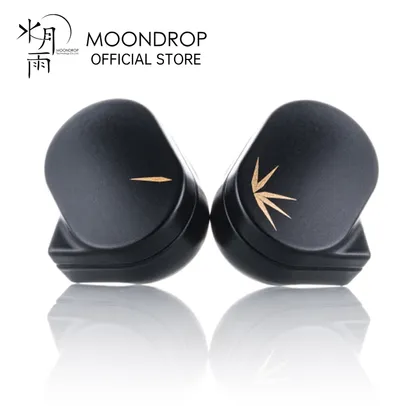 [Moedas g-pay R$81] MOONDROP-Alto Desempenho In-Ear Headphone, IEMs driver dinâmico, cabo intercambiáveL, CHU II 