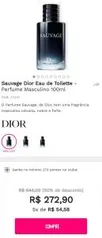 Sauvage Dior Eau de Toilette - Perfume Masculino 100ml | R$232