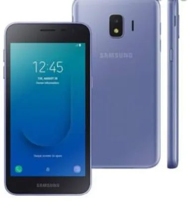 Smartphone Samsung Galaxy J2 Core Preto com 16GB R$ 359