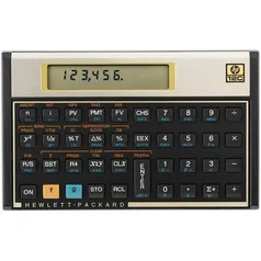 Calculadora Financeira Hp 12c Gold | R$268