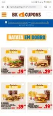 Burguer King - Batata em Dobro