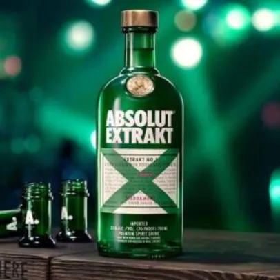 [PRIME] Vodka Absolut Extrakt 750ml | R$70