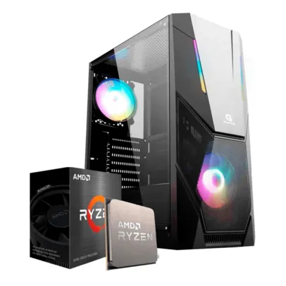 Pc Gamer Enifler Black Hawk Amd Ryzen 5 5600G, 16Gb Ram, Ssd 240Gb