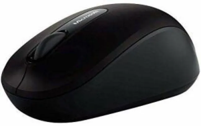 Mouse Sem Fio Microsoft Mobile 3600, Bluetooth, Preto - PN700008 R$70