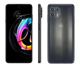 [C. ouro] Smartphone Motorola Edge 20 Lite 128GB Grafite - 5G 6GB RAM Tela 6,7” Câm. Tripla + Selfie 32MP