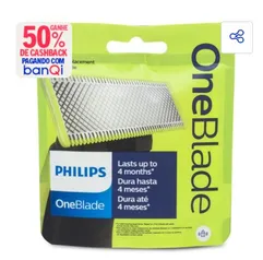 [BANQI 35,00] Lâmina Philips QP210/51 OneBlade – 1 Unidade