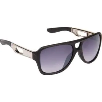 [americanas] Óculos de Sol Butterfly Feminino Geométrico - Cinza Escuro / Preto - Tamanho Único R$ 50,00